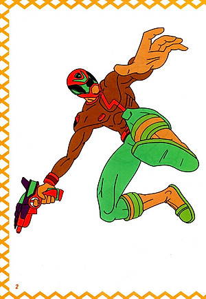 Sách Bé Tô Màu Siêu Nhân - Quyển D