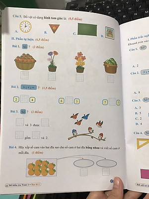 Đề kiểm tra toán 1 học kì 1 ( Kết nối tri thức với cuộc sống )