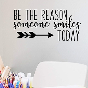 Decal dán tường Be the reason ( 27 x 56 cm)