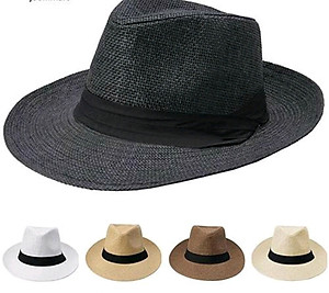 Nón cao bồi mũ phớt mũ cao bồi rộng vành panama dona21122501