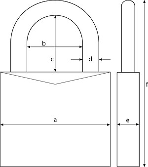 Khóa Đồng 75 Series ABUS (60mm)