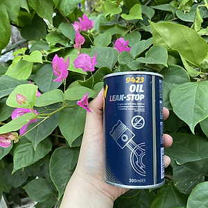 Phụ Gia Chống Rỉ Nhớt Động Cơ, Phục Hồi Phốt, Joint Cao Su MANNOL 9423 Oil Leak-Stop – 300ML