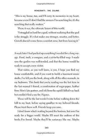 Sách Minecraft : The Island (An Official Minecraft Novel)