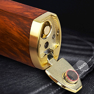 Vỏ Hộp Quẹt Bật Lửa Gas Honest BCH-538 Khò Mỏ Vịt 1 Tia Kèm Đục, Có Nút Chình To/Nhỏ Lửa - Nhiều Màu