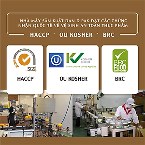 Mận Khô 120g  Dan D Pak