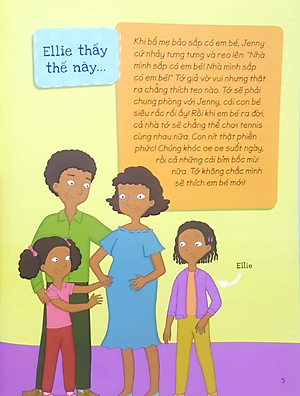 Sách Cùng Con Đối Mặt Với Nỗi Lo Sắp Có Em Bé