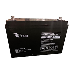 Ắc quy vision 12V 100Ah( 6FM100E-X Viễn thông thường)