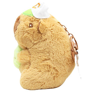 Móc Khóa Thú Bông Capybara 12 cm - WanLongDa MRYDST - Đội Nón Tennis