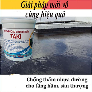 NHỰA ĐƯỜNG CHỐNG THẤM TƯỜNG, SÀN BÊ TÔNG,  DỄ THI CÔNG 1lít
