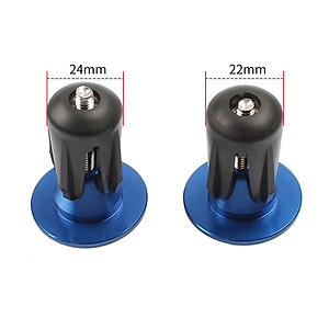 Nắp Chụp Tay Lái Ghi Đông Xe Đạp Leo Núi MTB Chất Liệu Nhôm (2 chiếc, đường kính phù hợp 15-23.5mm) MaiLee