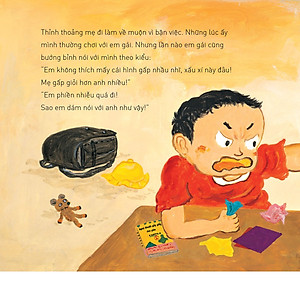Sách Ehon Kĩ năng sống cho trẻ 3-8 tuổi Ước gì cháu không bị mắng, Cậu bé thích giúp đỡ người khác, Mẹ ơi con tặng mẹ này 