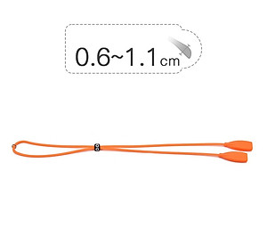 Dây Đeo Kính Thể Thao Chống Rơi, Tuột Kính Bằng Silicon, Điều Chỉnh Theo Kích Cỡ tùy ý