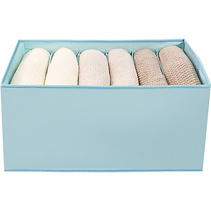 Hộp Vải Đựng Đồ Có Chia Ngăn Lõi Nhựa Chắc Chắn