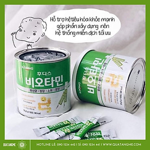 Men vi sinh hỗ trợ tiêu hóa Ildong Hàn phòng rối loạn tiêu hóa, tăng hấp thụ dinh dưỡng và bổ sung vitamin, khoáng chất từ sữa non - QuaTangMe Extaste