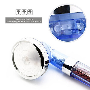 Vòi sen tăng áp Kosko không dùng điện, nhôm nguyên khối, công nghệ tia nước nano mềm dịu làn da