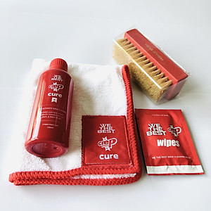 Bộ Vệ Sinh Giày Dép Crep Protect Cure Kit (gồm bàn chải, khăn lau, chai dung dịch vệ sinh 100ml và sách hướng dẫn)
