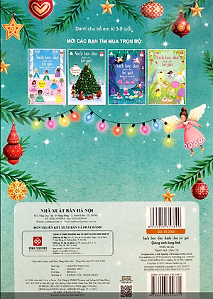Sách Bóc Dán Dành Cho Bé Gái - Giáng Sinh Lung Linh
