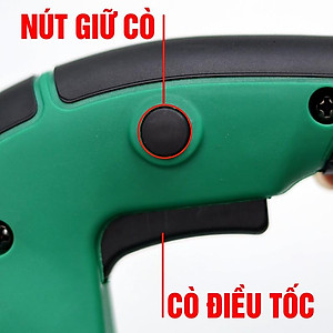 Máy Cắt Cỏ Dùng Pin Workfix - WF-GT1323BL - Động Cơ Brushless - Pin 15cell 21V/6Ah
