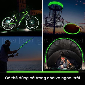 Cuộn băng dán dạ quang trang trí tường nhà cửa Halloween Giáng sinh phát sáng trong tối Legaxi