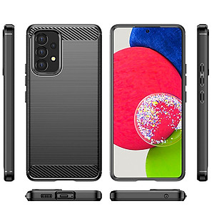 Ốp lưng chống sốc Vân Sợi Carbon cho Samsung Galaxy A53 - Hàng nhập khẩu