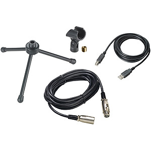 Micro Audio Technica AT2005USB - Hướng Thu Cardioid, Loại Dynamic, Kết Nối USB/XLR - Hàng Chính Hãng