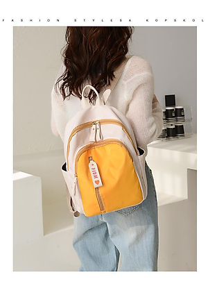 Balo Nữ Cao Cấp Teement, Balo Hàn Quốc Dây Kéo Trước Nhiều Ngăn Chứa Cho Nữ, Vải Oxford Chống Thấm, Nhiều Ngăn Rộng Rãi Tiện Dụng, Balo Đi Chơi, Du Lịch, Dã Ngoại - Hàng Chính Hãng