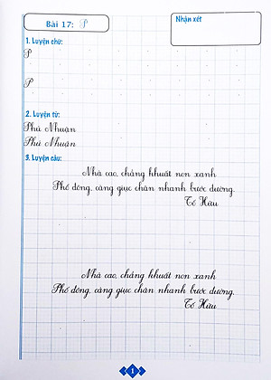 Vở Luyện Viết Chữ Đẹp Lớp 3 - Tập 2 (Biên Soạn Theo Chương Trình Sách Giáo Khoa Mới)