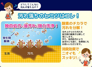 Bột Giặt Tẩy Đa Năng Siêu Mạnh Oxy Wash Kobini Nhật Bản (680g)