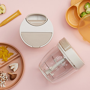 Dụng Cụ Xay Tỏi Ớt LocknLock CKS342BEG, CKS343BEG, CKS344BEG, Hàng Chính Hãng, Kéo Tay - JoyMall