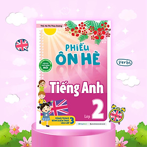 Phiếu Ôn Hè Tiếng Anh Lớp 2