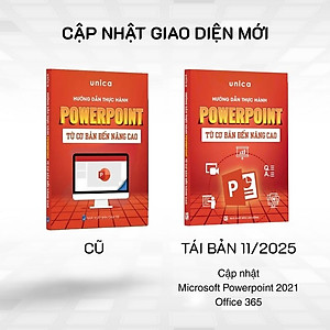 Combo 3 Sách Word - Excel - Powerpoint Unica ứng dụng tin học văn phòng từ cơ bản đến nâng cao