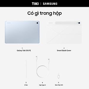 Máy Tính Bảng Galaxy Tab S10 FE Wifi (8GB/128GB) - Hàng Chính Hãng