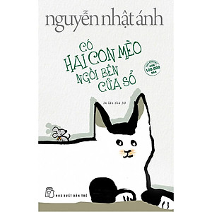 Sách-Có hai con mèo ngồi bên cửa sổ