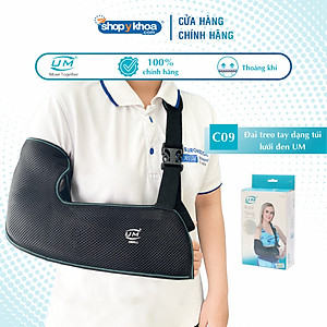 Đai treo tay dạng túi lưới đen United Medicare (C09)
