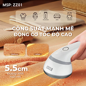 Máy cắt lông xù Lebenlang ZZ01, công suất 3W, sử dụng lên đến 30 phút, bảo hành 2 năm - hàng chính hãng