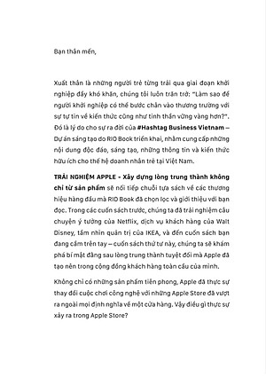 Sách Trải Nghiệm Apple - Xây Dựng Lòng Trung Thành Không Chỉ Từ Sản Phẩm