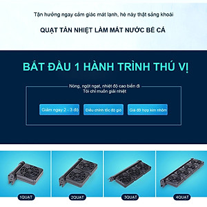 Quạt làm mát bể cá 60 - 80cm 3 Quạt