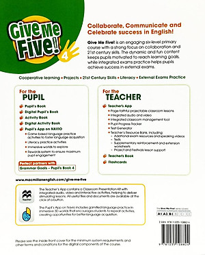 Give Me Five! Level 4 Activity Book With Digital Activity Book