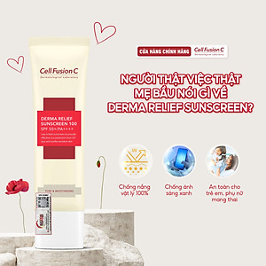 Kem Chống Nắng Cho Da Nhạy Cảm Cell Fusion C Derma Relief Sunscreen SPF50+/PA++++