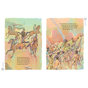 Sách Lịch sử Việt Nam bằng tranh: Bà Triệu (Bản màu, Bìa cứng)