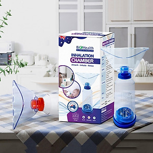 Buồng đệm khí dung Biohealth hỗ trợ dùng thuốc cho bệnh nhân hen suyễn