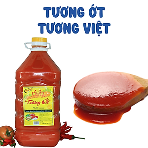 Tương Ớt Tương Việt Bình 4.8kg - Thương Hiệu Tương Việt Hoa Sen