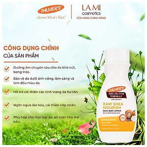Sữa dưỡng thể dưỡng ẩm Bơ Hạt Mỡ Palmer's 250ml
