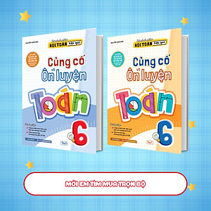 Sách Củng cố và ôn luyện Toán lớp 6 tập 2