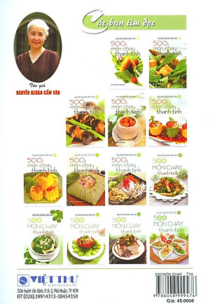 Sách 500 Món Chay Thanh Tịnh - Tập 14