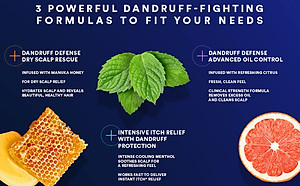  Dầu gội đầu Head&Shoulders Clinical Strength Dandruff Defense 400ml hàng Mỹ mẫu mới - Dành cho tóc khô