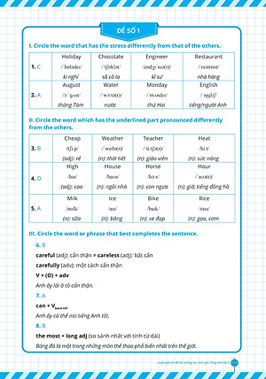 Sách Luyện Giải Bộ Đề Bồi Dưỡng Học Sinh Giỏi Tiếng Anh Lớp 6