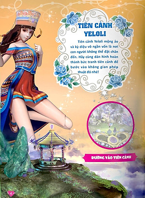Sách Dán Hình Trang Phục Yeloli - Tiên Nữ Loli Mộng Mơ