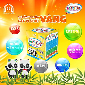 Siro Ăn Ngon BABYPLUS Hapi Cho Trẻ Biếng Ăn, Tăng Cân Tự Nhiên