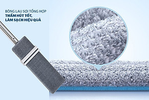 Cây lau nhà tự vắt đa năng Sunhouse KS-MO3211PW